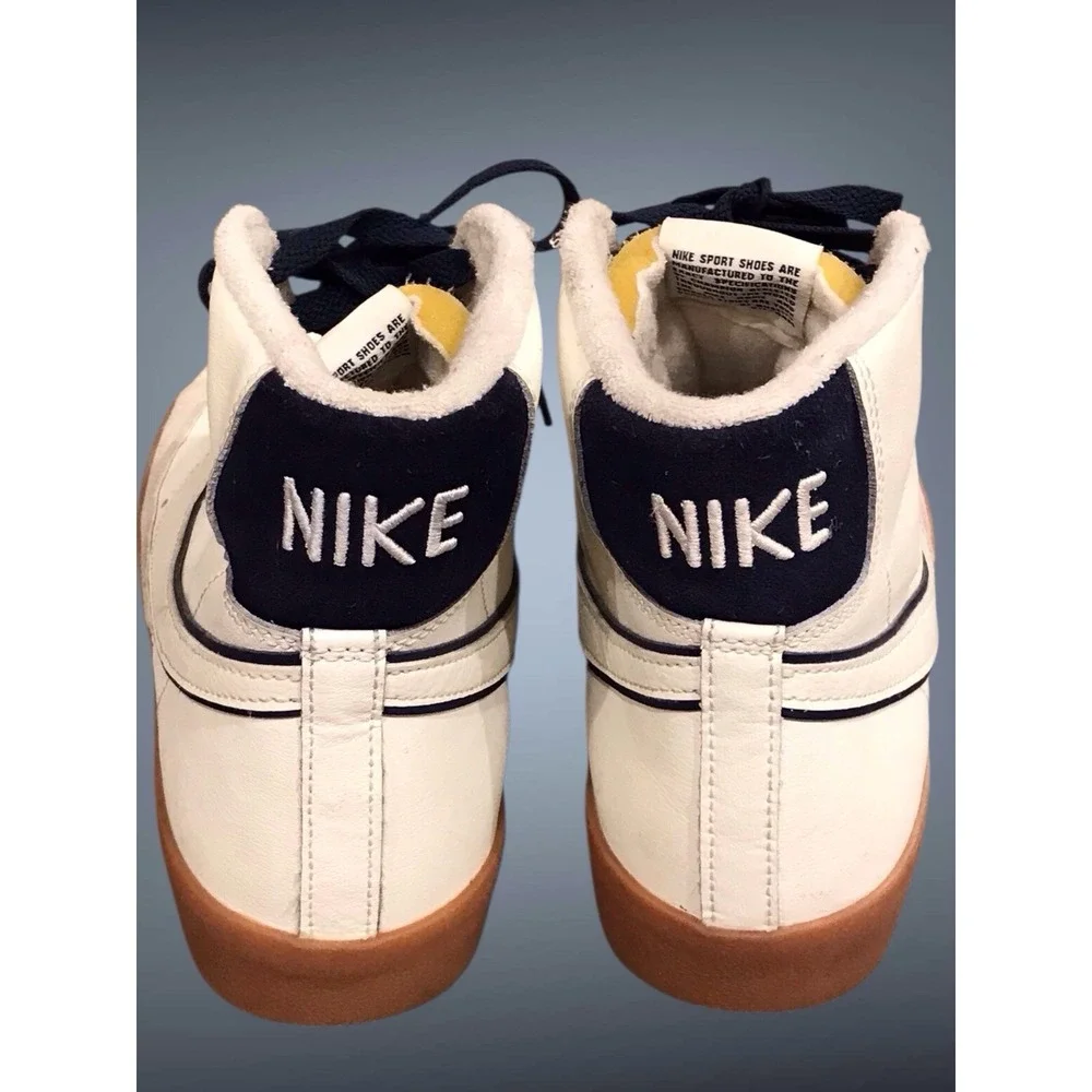 Nike Blazer Mid 77 Premium Sail/ Navy/ Gum Us 10.5 Mens‎ Sneaker DQ 7672-100